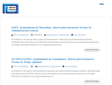 Tablet Screenshot of empleo-publico.com